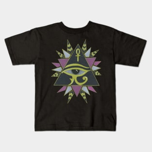 The All Seeing Eye...sees you Kids T-Shirt